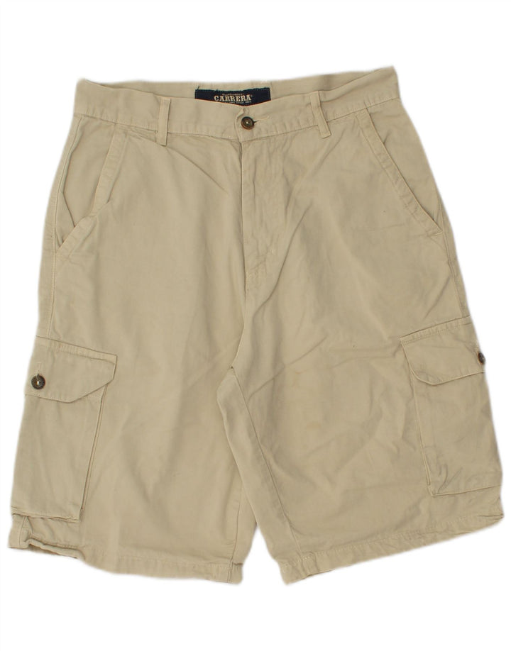Carrera Herre Cargo Shorts IT 44 XS W29 Beige Bomuld