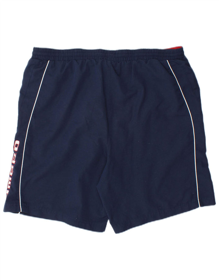 Umbro Herre Grafiske Badeshorts Store Marineblå Polyester