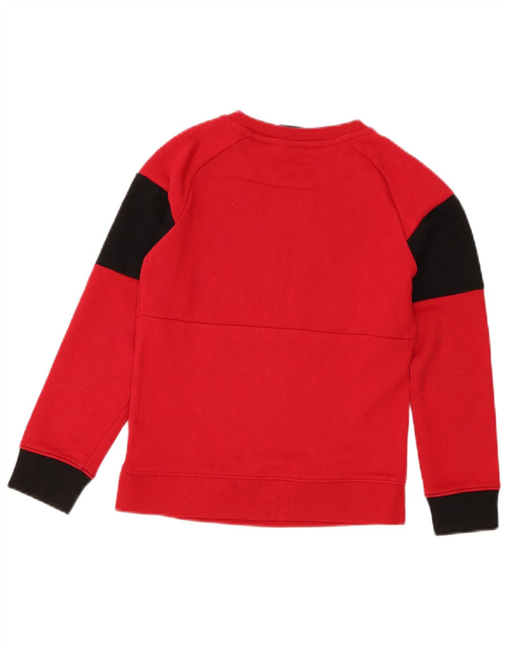 Jordan Boys Grafisk Sweatshirt Jumper 6-7 år Stor rød farveblok