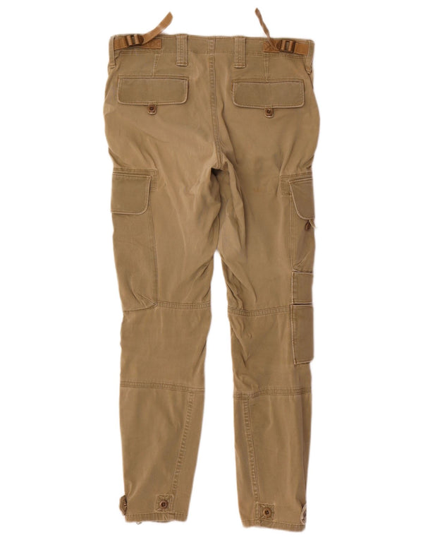 Ralph Lauren Dame Slim Cargo Bukser US 6 Medium W29 L28 Khaki Bomuld