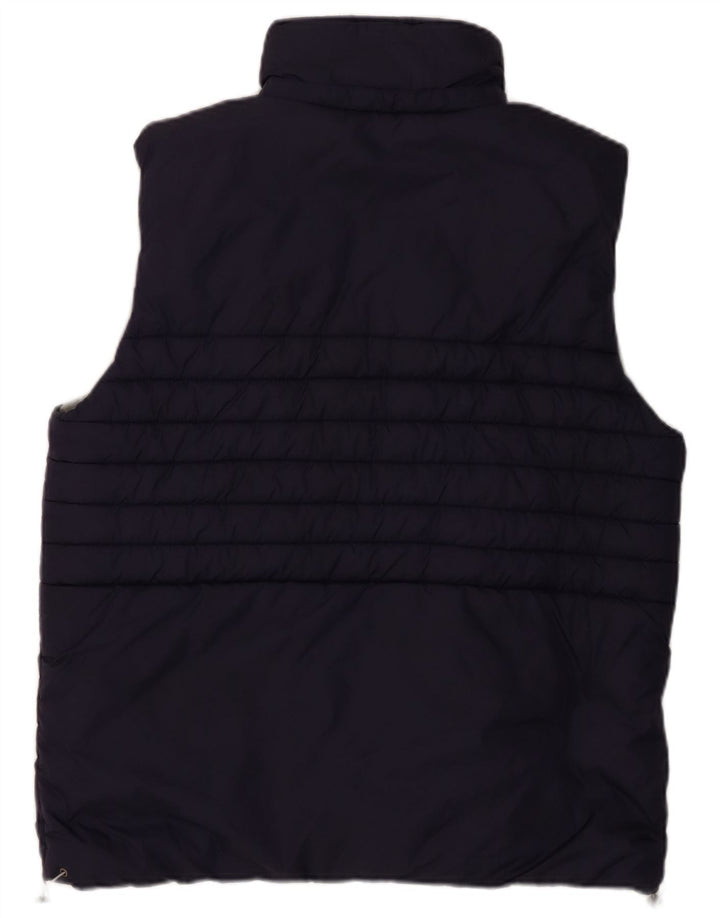 Errea Herre Polstret Gilet UK 40 Large Navy Blue Nylon