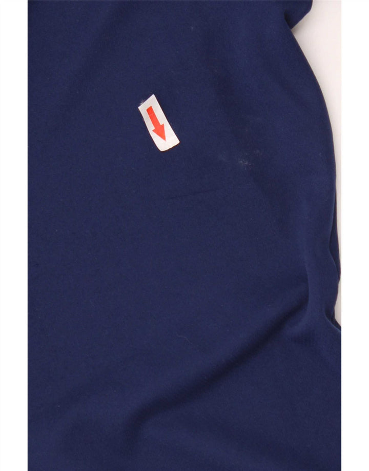 Adidas Herre Climalite T-shirt Top Lille marineblå polyester