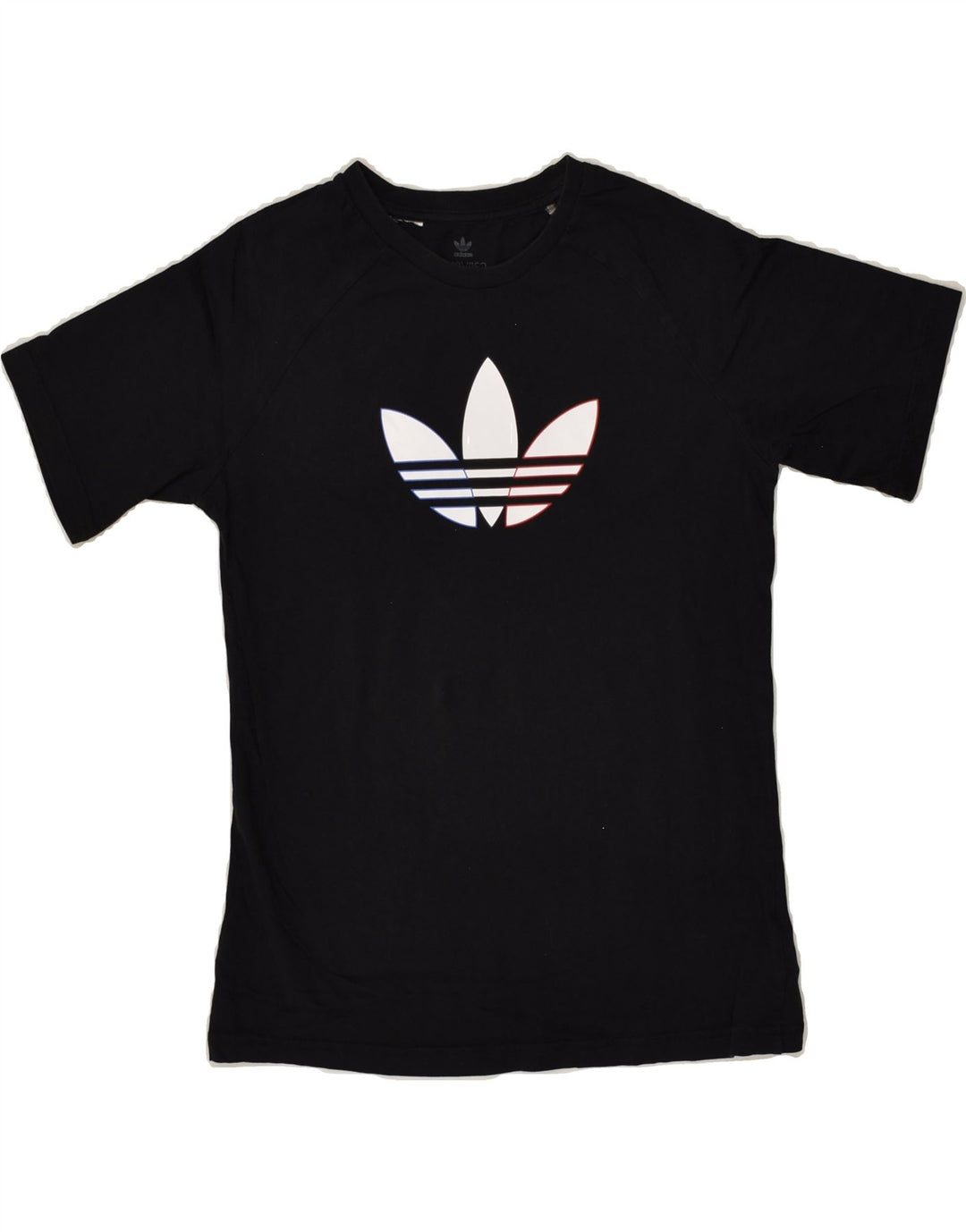 ADIDAS Boys Graphic T-Shirt Top 11-12 Years Black Cotton | Vintage Adidas | Thrift | Second-Hand Adidas | Used Clothing | Messina Hembry 