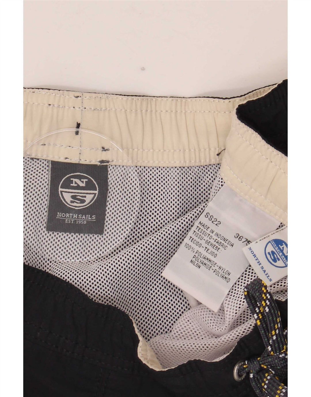 North Sails Herre grafiske badeshorts Store marineblå polyamid
