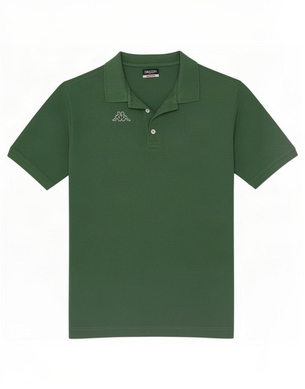 Kappa Mens Polo Shirt XL Green Cotton