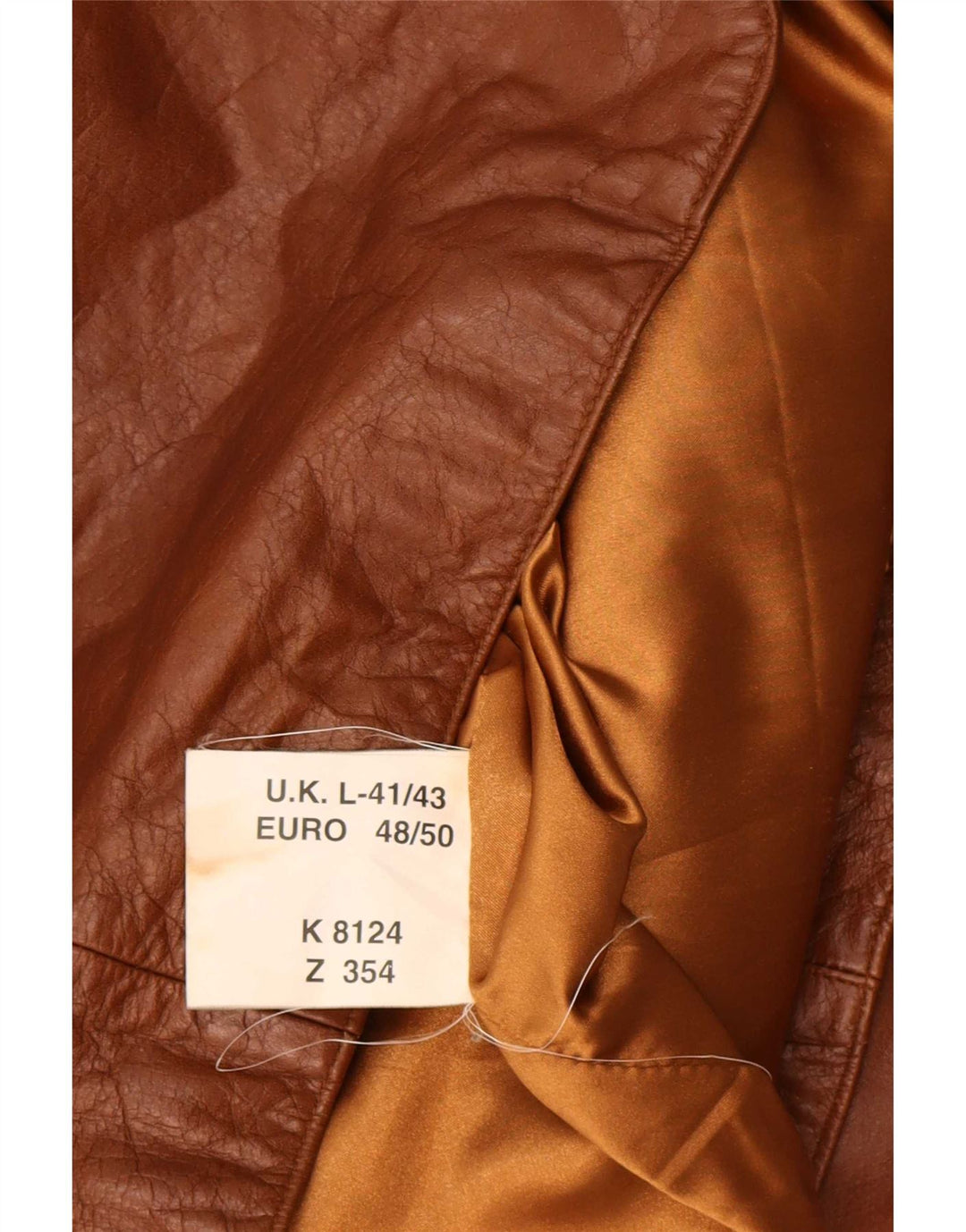 Union River Herre 3-knaps læderblazerjakke EU 48/50 Medium Brun