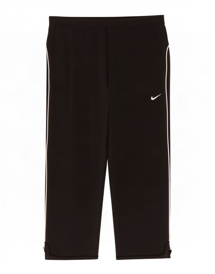 Nike Dame Capri Træningsdragt Bukser UK 14/16 Large Black