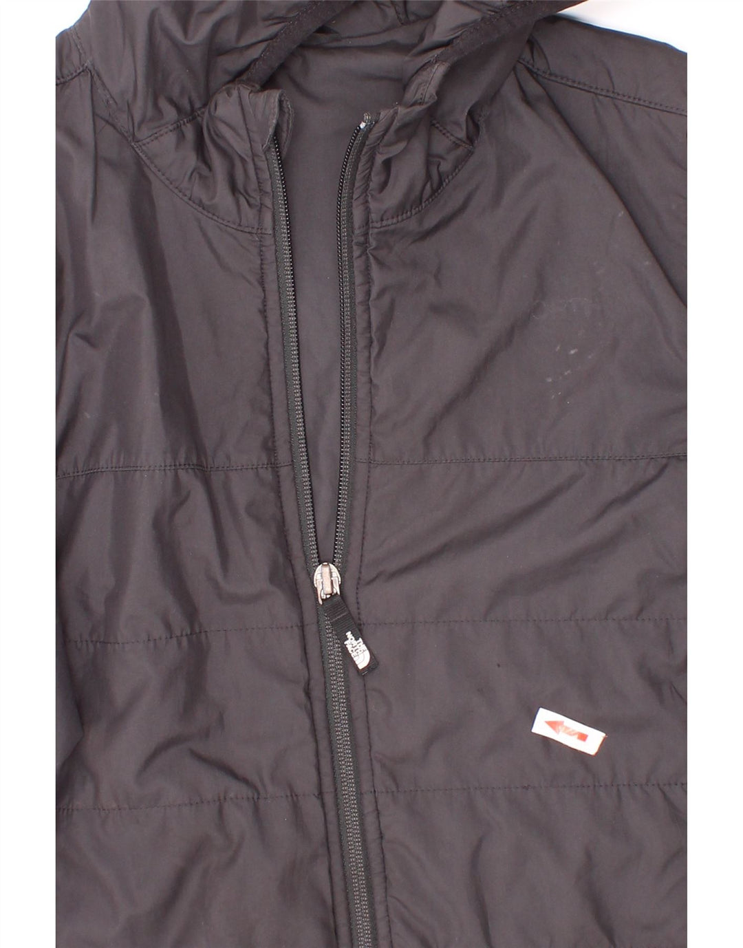 The North Face Boys Grafisk hættepolstret jakke 7-8 år Lille sort
