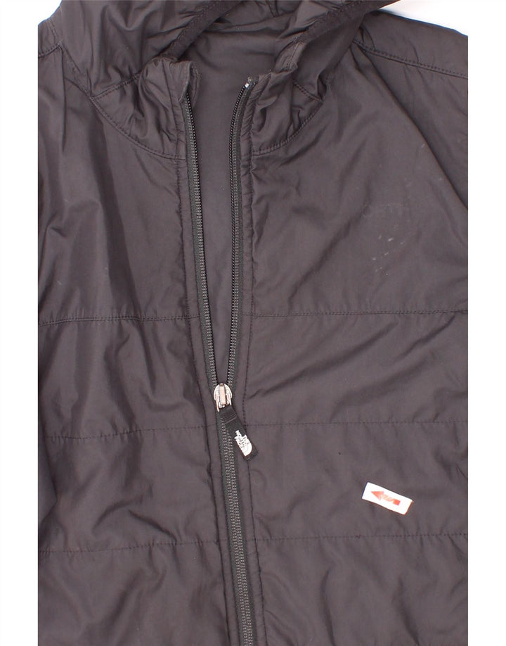 The North Face Boys Grafisk hættepolstret jakke 7-8 år Lille sort
