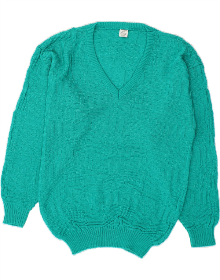 Womens V-Neck Jumper Sweater EU 44/46 XL Vintage Vintage and Second-Hand Vintage from Messina Hembry 