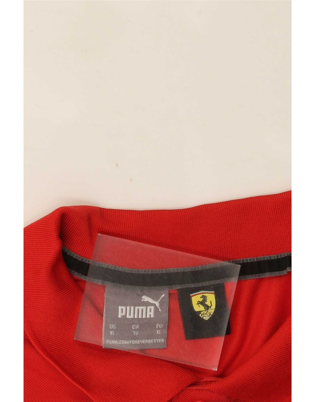 Puma Polo Shirt til mænd XL Rød