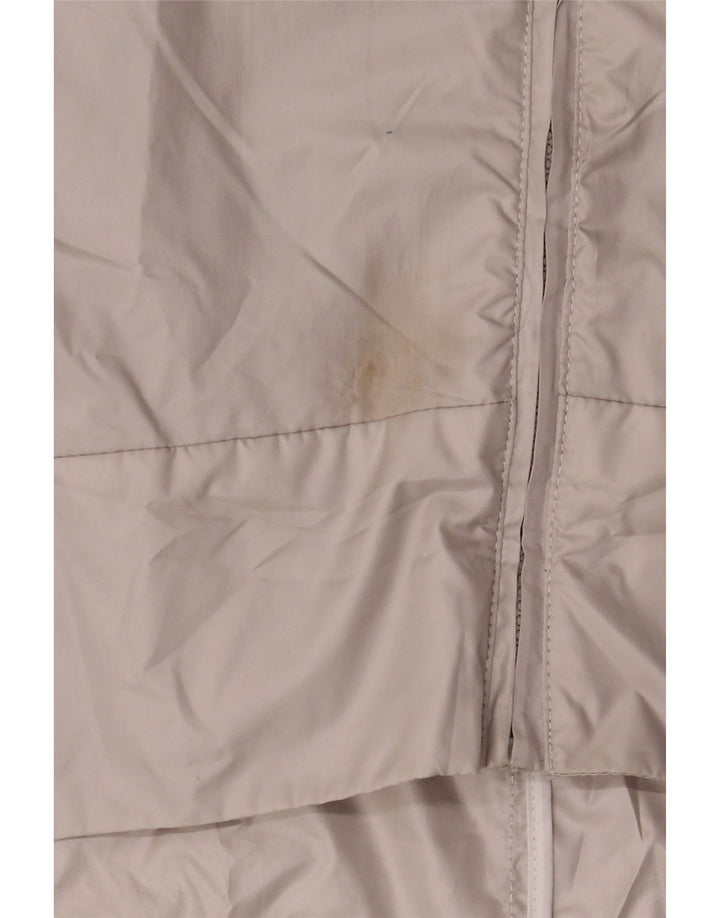 Zara oversized hættejakke til kvinder med 3/4 ærmer, UK 14 mellemgrå