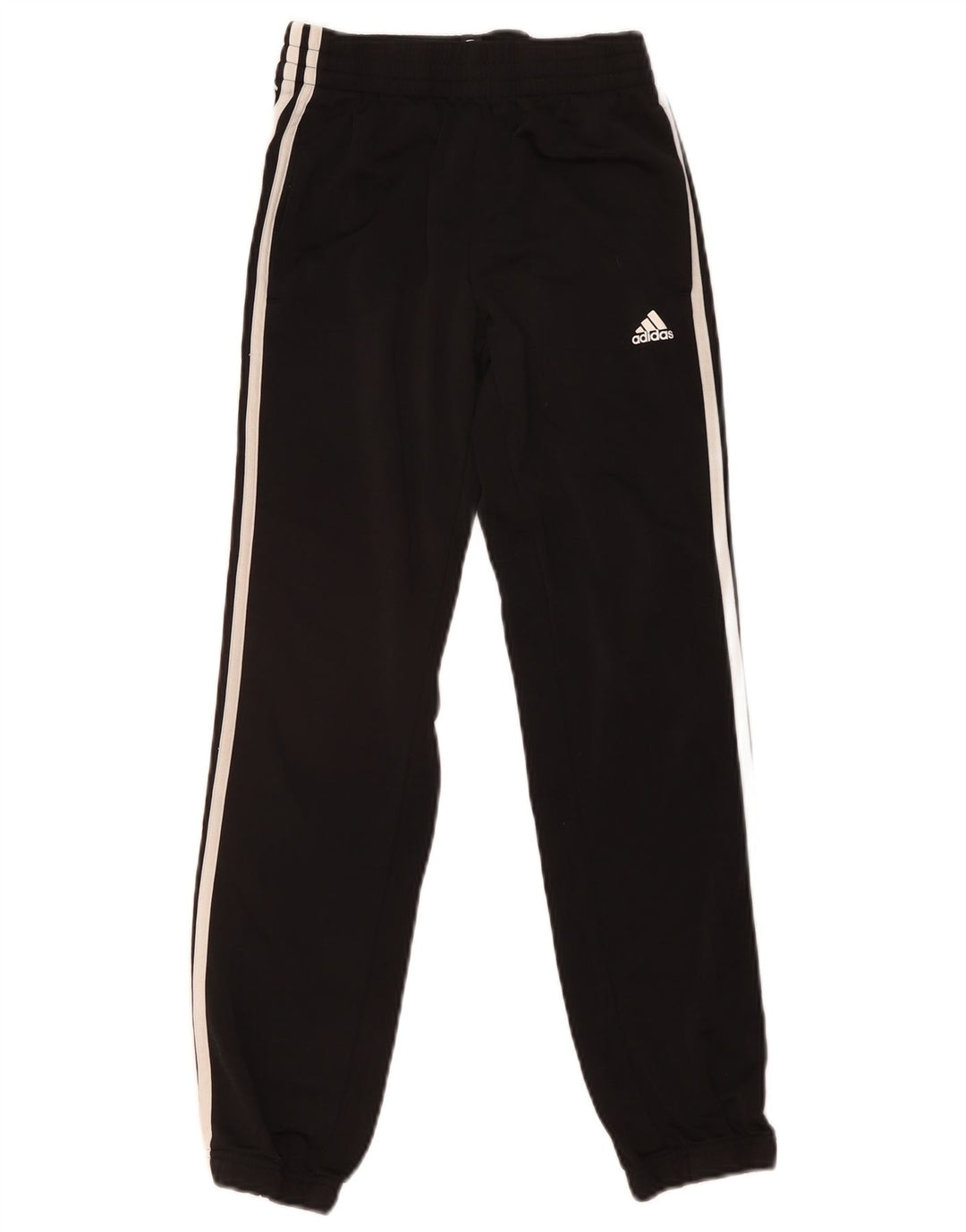 Adidas Drenge Træningsdragt Bukser Joggers 11-12 År Sort Polyester