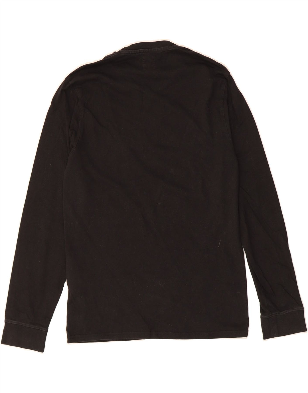 LEVI'S Mens Graphic Top Long Sleeve Small Black Cotton Vintage Levi's and Second-Hand Levi's from Messina Hembry 