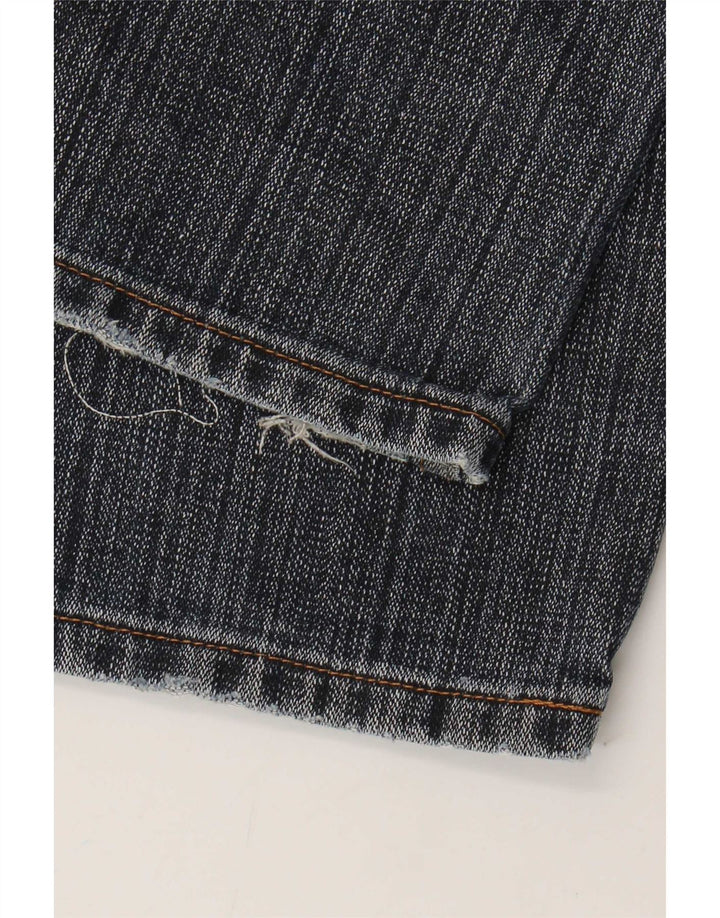 Wrangler Herre Regular Fit Straight Jeans W34 L32 Blå Bomuld