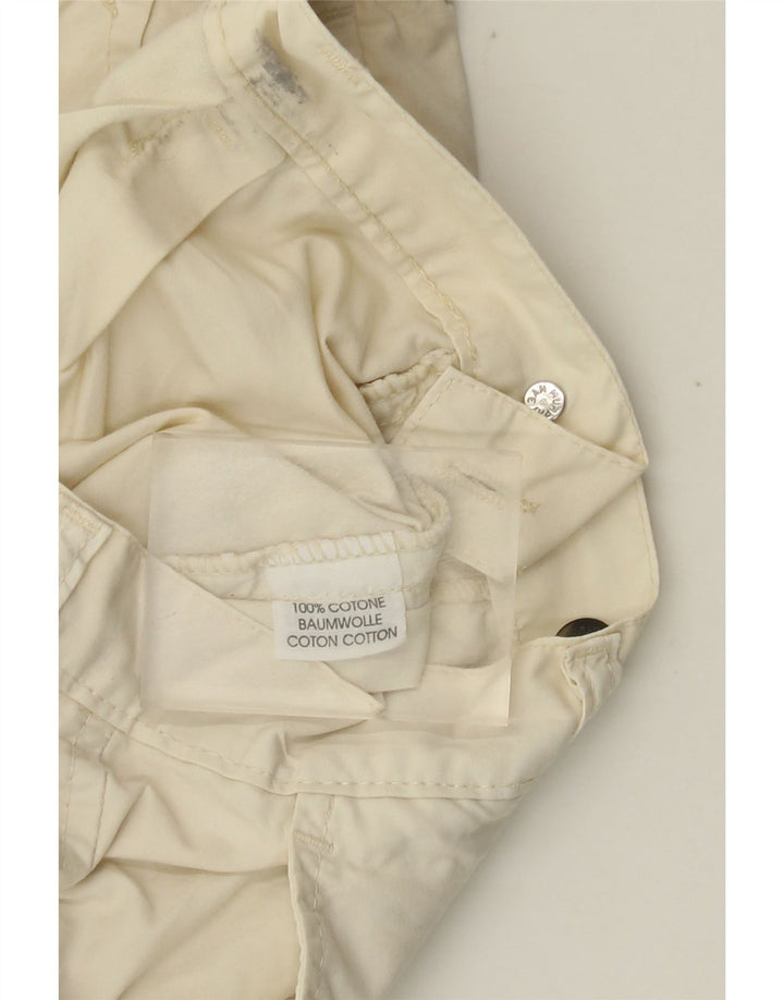 Murphy & Nye Womens Pegged Chino Shorts W30 Medium Beige Bomuld