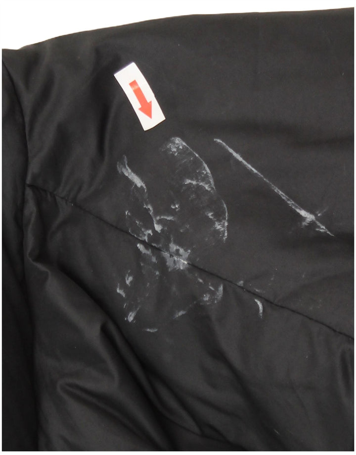 Nike Herre grafisk løs pasform polstret jakke UK 36/38 Lille sort polyester