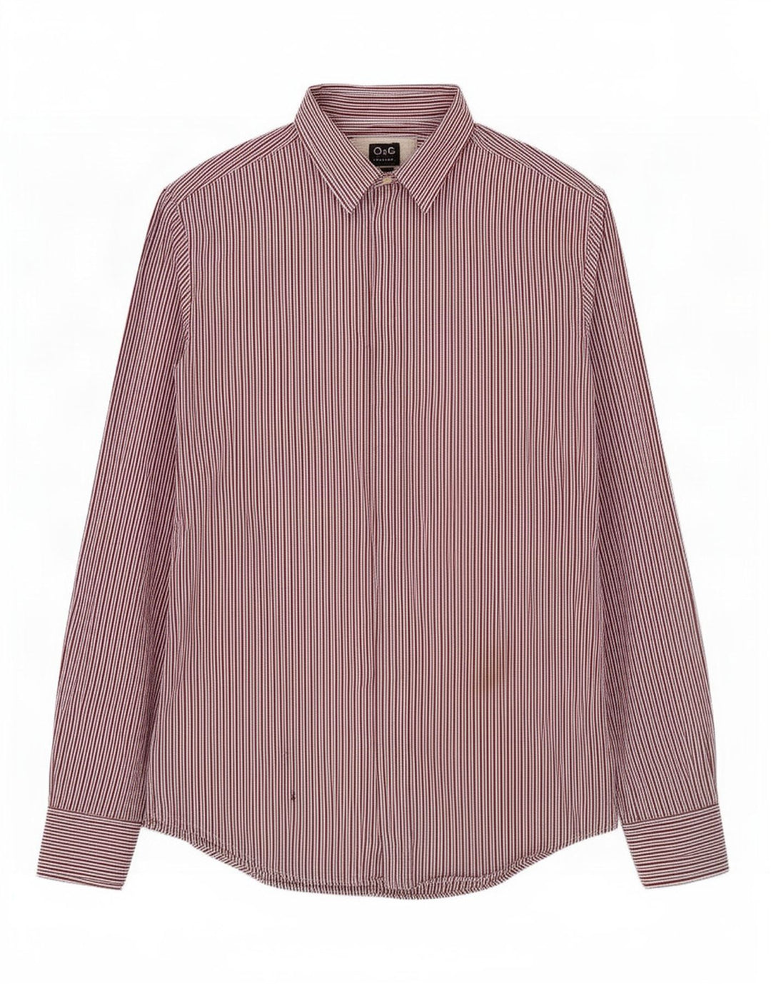 Dolce & Gabbana Herreskjorte IT 48 Mellem flerfarvet stribet bomuld