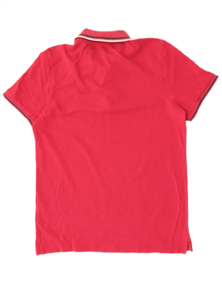 Diadora herre poloshirt Medium Pink Bomuld