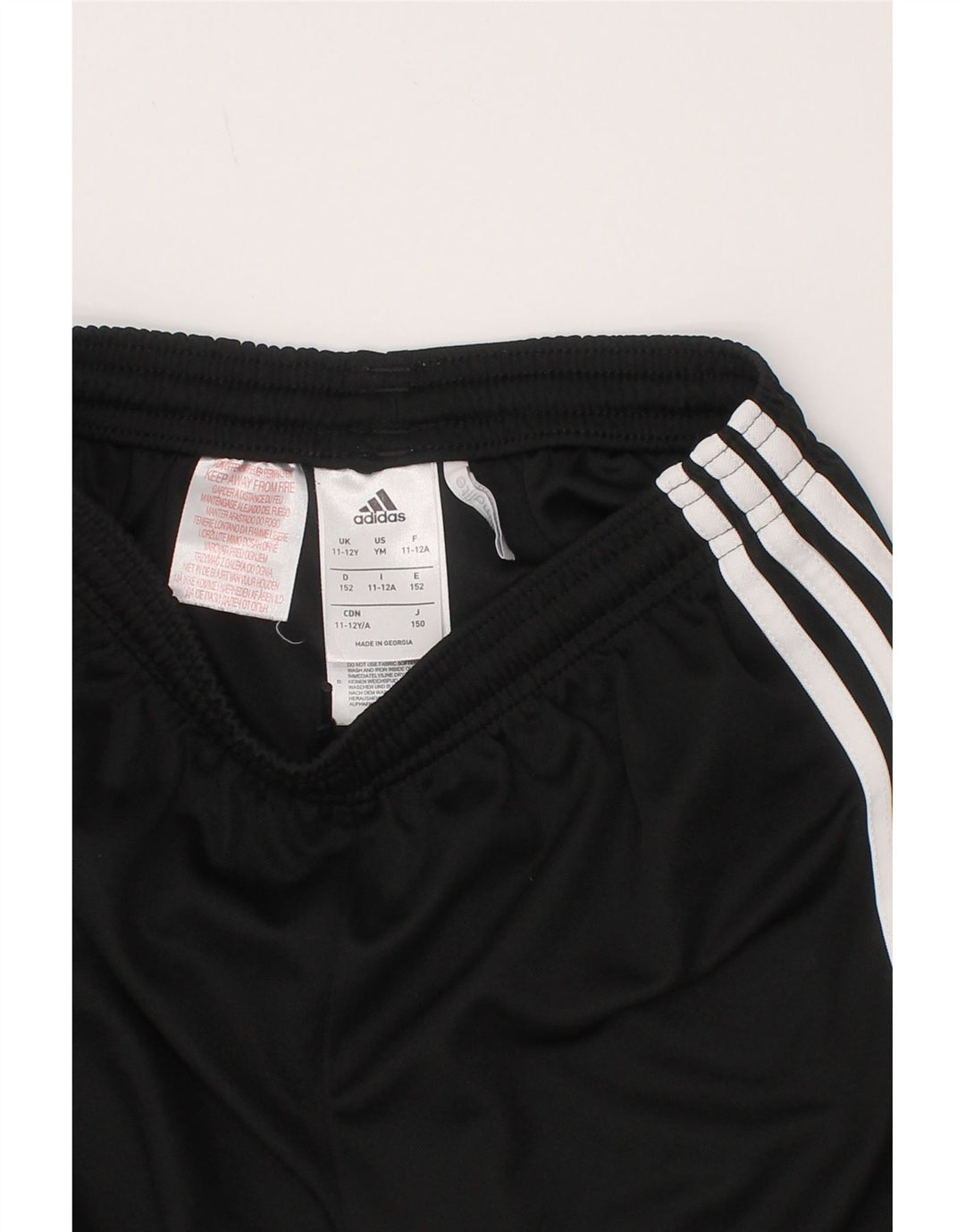 Adidas Boys Climalite Sportshorts 11-12 år Sort polyester