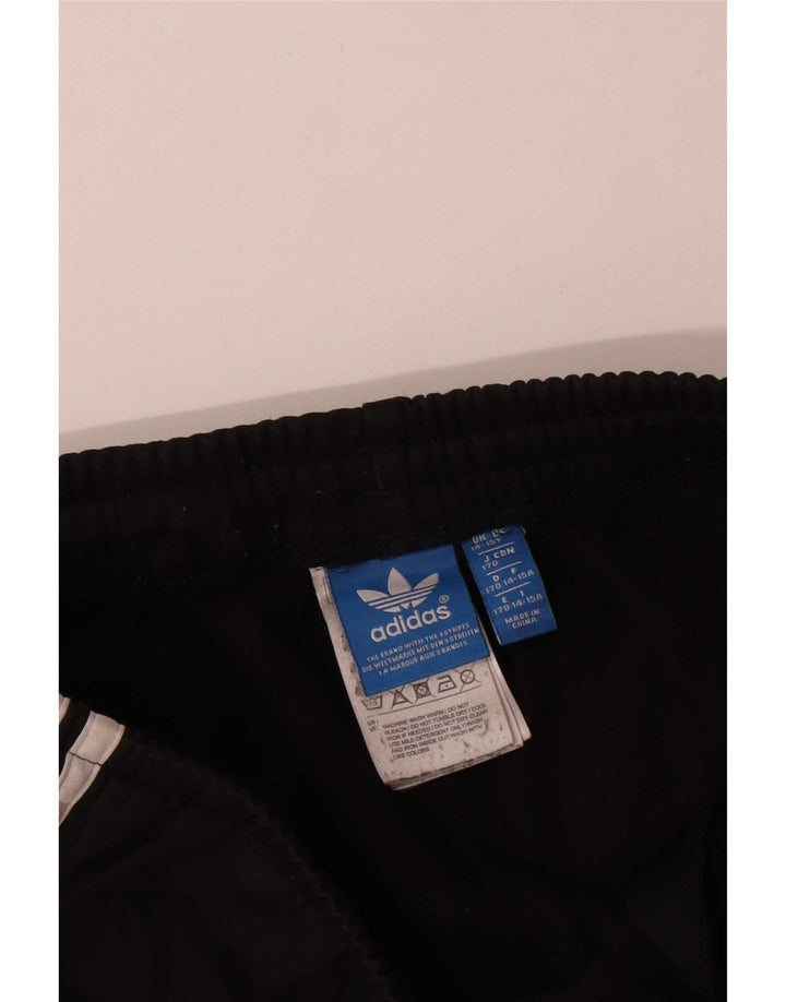 Adidas Drenge Træningsdragt Bukser Joggers 14-15 År Sort Polyester