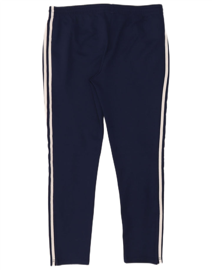 Adidas Dame træningsdragt Bukser UK 14 Large Navy Blue Polyester