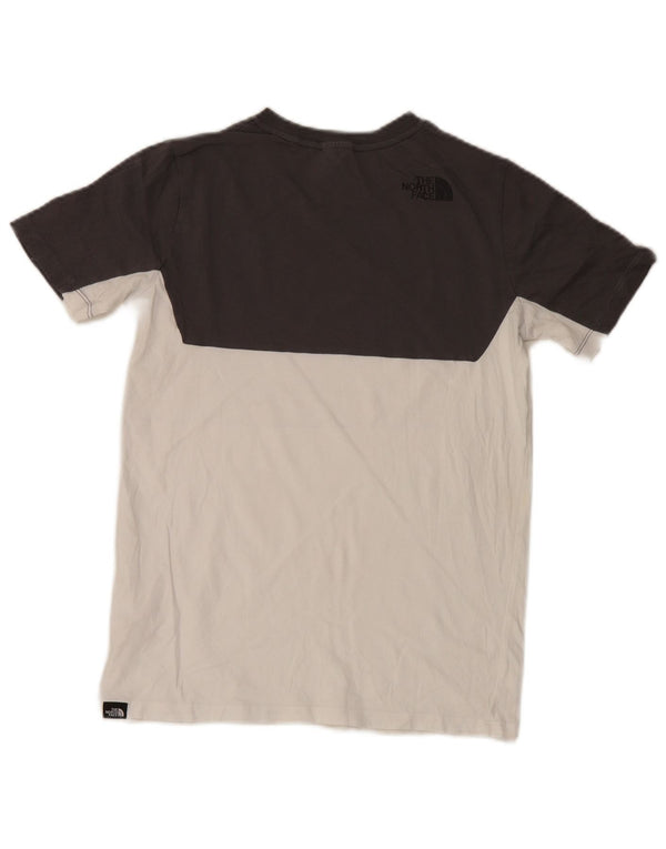 The North Face Boys Grafisk T-Shirt Top 14-15 år XL Hvid Colourblock