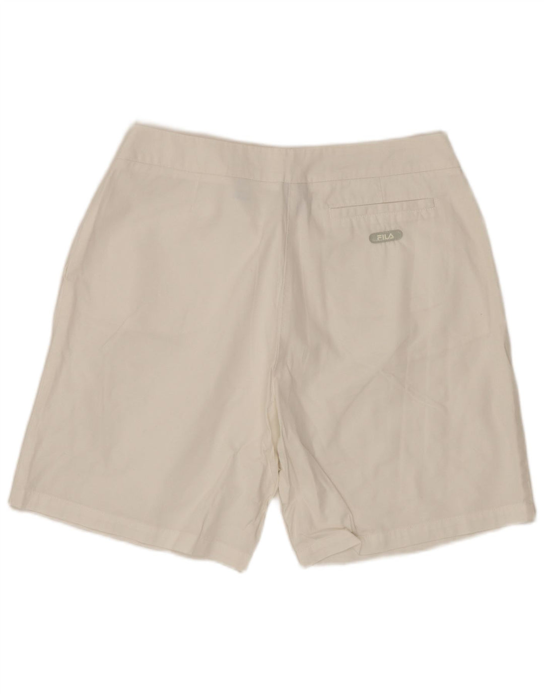 FILA Chino Shorts til kvinder IT 44 Medium W30 Hvid Bomuld
