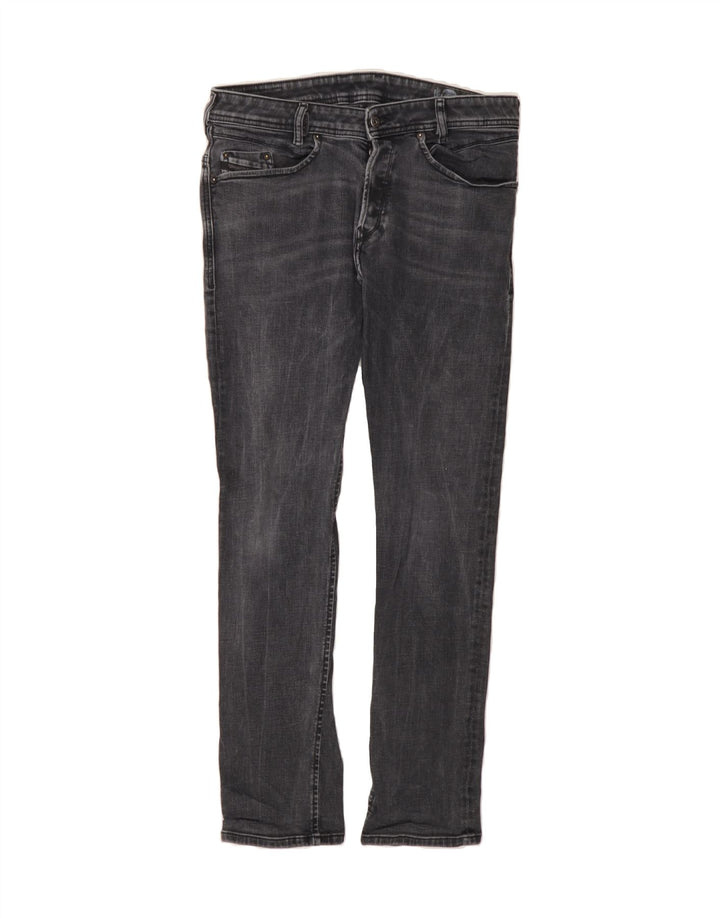 DIESEL Womens Iakop Regular Slim Tapered Jeans W32 L32 Grey Cotton Vintage Diesel and Second-Hand Diesel from Messina Hembry 