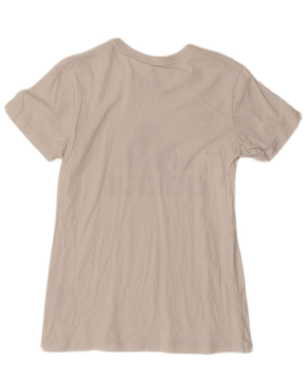 Adidas Kortærmet Grafisk T-Shirt Top UK 12/14 Medium White Sports