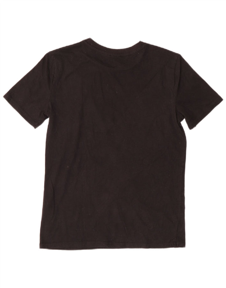 Puma drenge grafisk t-shirt top 14-15 år stor sort bomuld