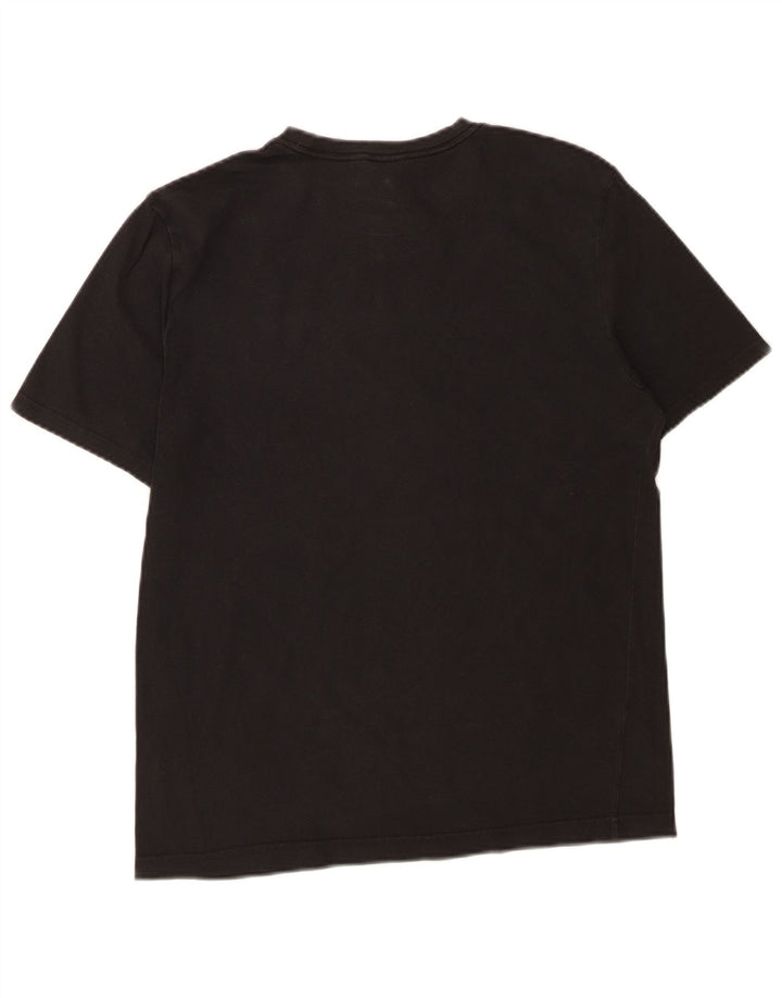 PUMA Mens Graphic T-Shirt Top Medium Black