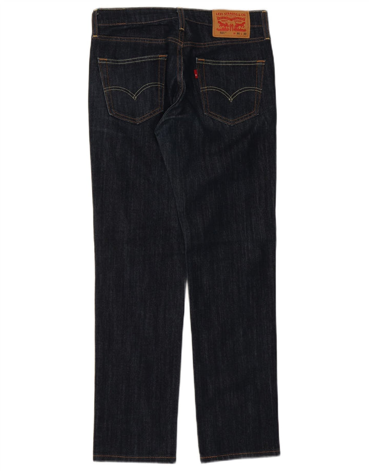 Levi's Herre 511 Slim Jeans W30 L30 Marineblå Bomuld