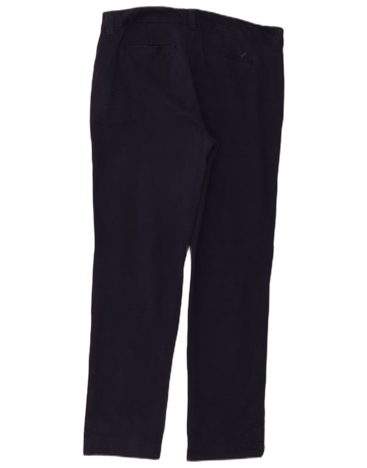 Tommy Hilfiger Lige Chinobukser til kvinder US 8 Medium W30 L27 Marineblå