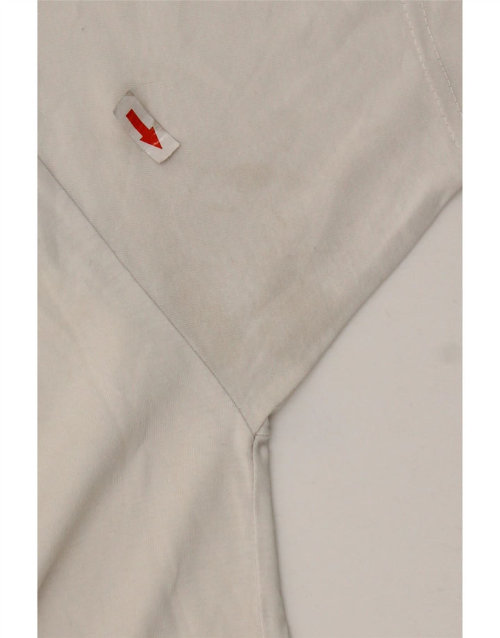 Vans Herre Classic Fit T-Shirt Top Stor Hvid Bomuld