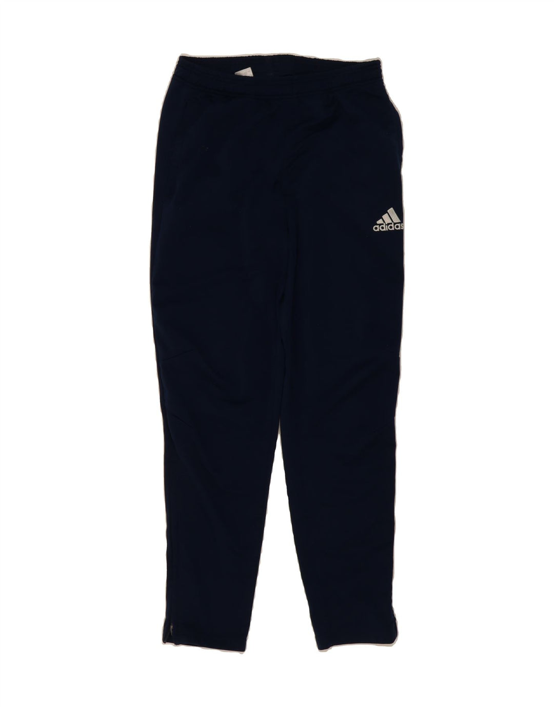 ADIDAS Mens Tracksuit Trousers Small  Navy Blue Polyester Vintage Adidas and Second-Hand Adidas from Messina Hembry 