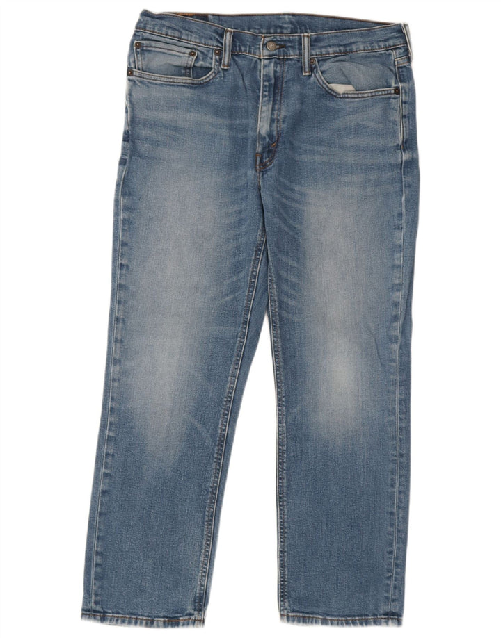 Levi's Herre 541 Straight Jeans W34 L30 Blå Bomuld