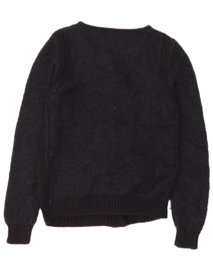 Marks & Spencer Dame Cardigan Sweater UK 12 Medium Black