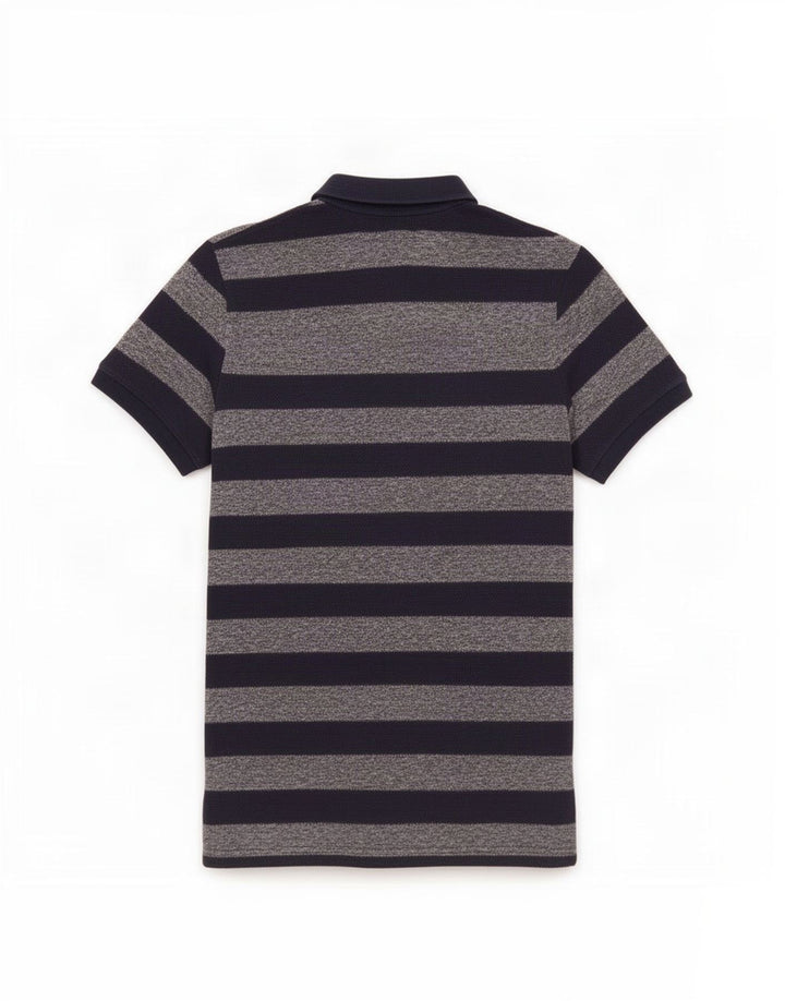 Mountain Warehouse Herre poloshirt Medium Navyblå stribet polyester