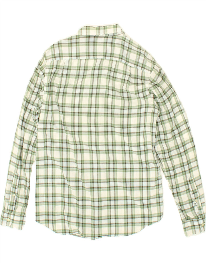 J. CREW Mens Shirt Small Green Check Vintage J. Crew and Second-Hand J. Crew from Messina Hembry 