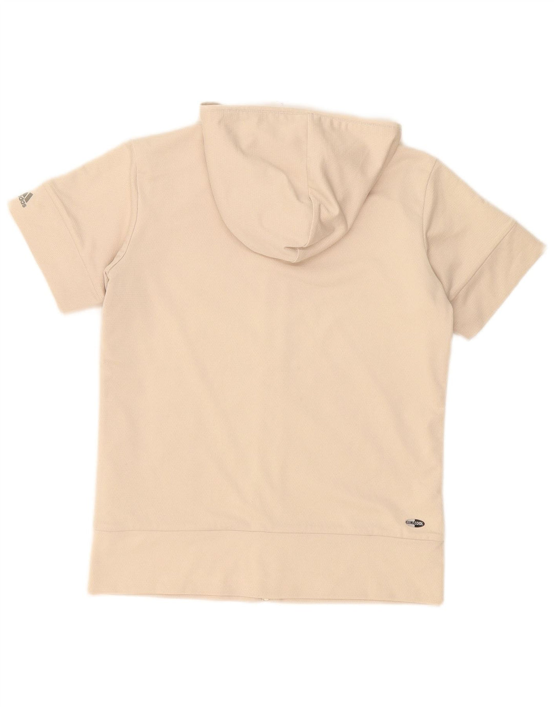 Adidas Dame Climacool Træningsdragt med hætte Topjakke UK 10 Small Beige