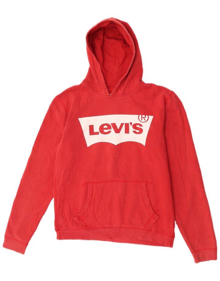 Levi's Boys grafisk hættetrøje 15-16 år rød