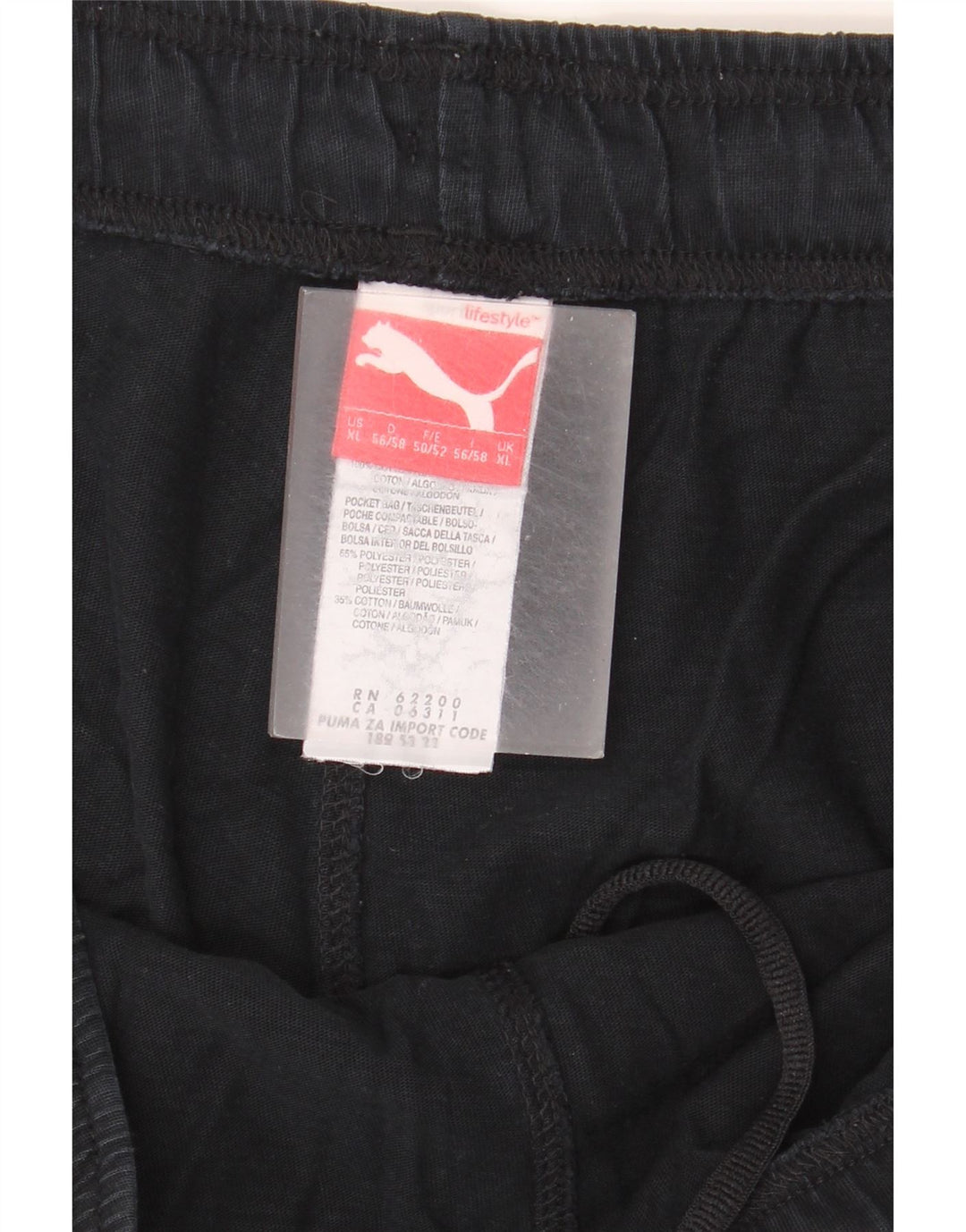 Puma Herre grafiske sportsshorts XL sort polyester