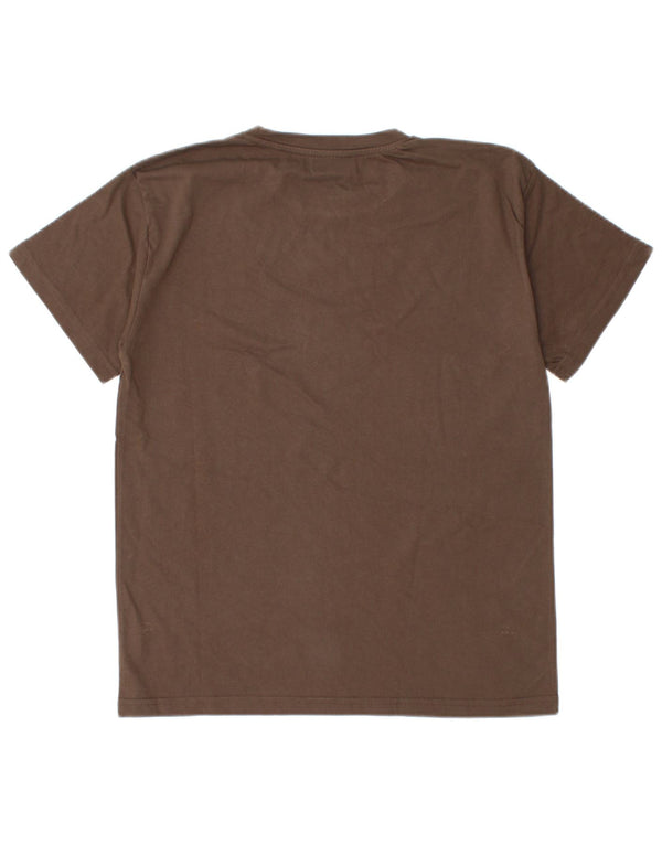 Billabong Boys Grafisk T-Shirt Top 13-14 år Lille brun bomuld