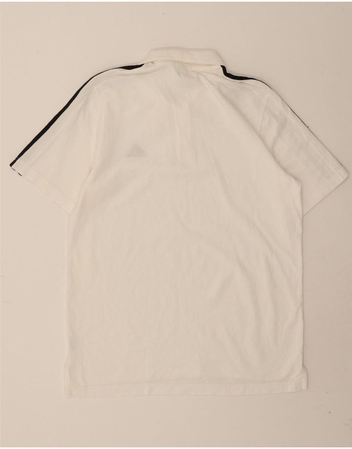 Adidas Polo Shirt til mænd, stor hvid