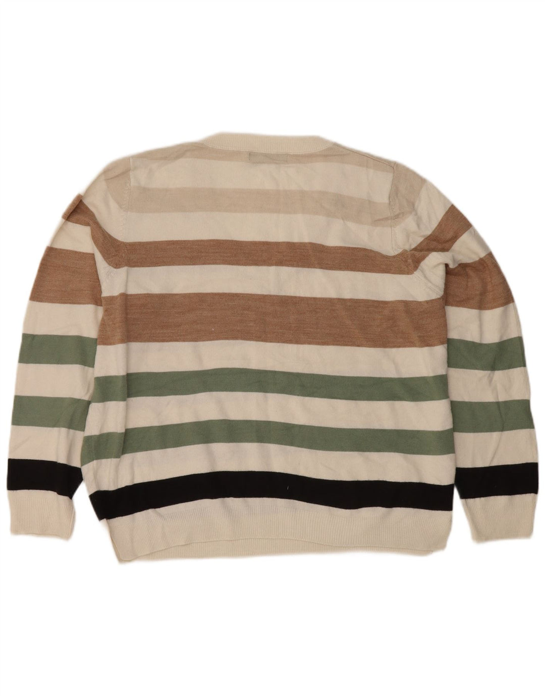 Marks & Spencer Dame V-hals sweater UK 16 Stor Flerfarvet