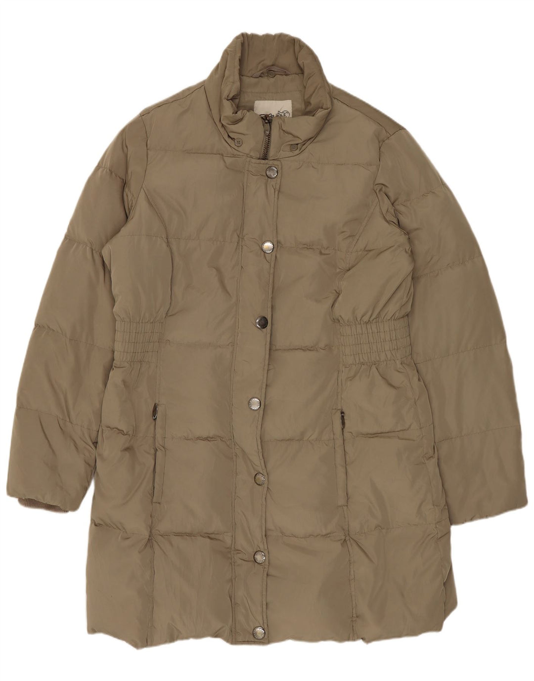 Esprit Womens Polstret Frakke UK 16 Large Khaki Polyester