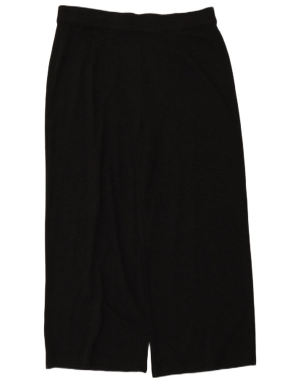 Marks & Spencer bukser med brede ben til kvinder UK 18 XL W34 L28 Grå polyester