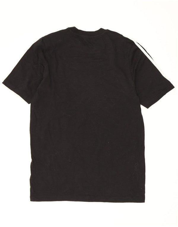 Adidas drenge T-shirt top 15-16 år sort bomuld