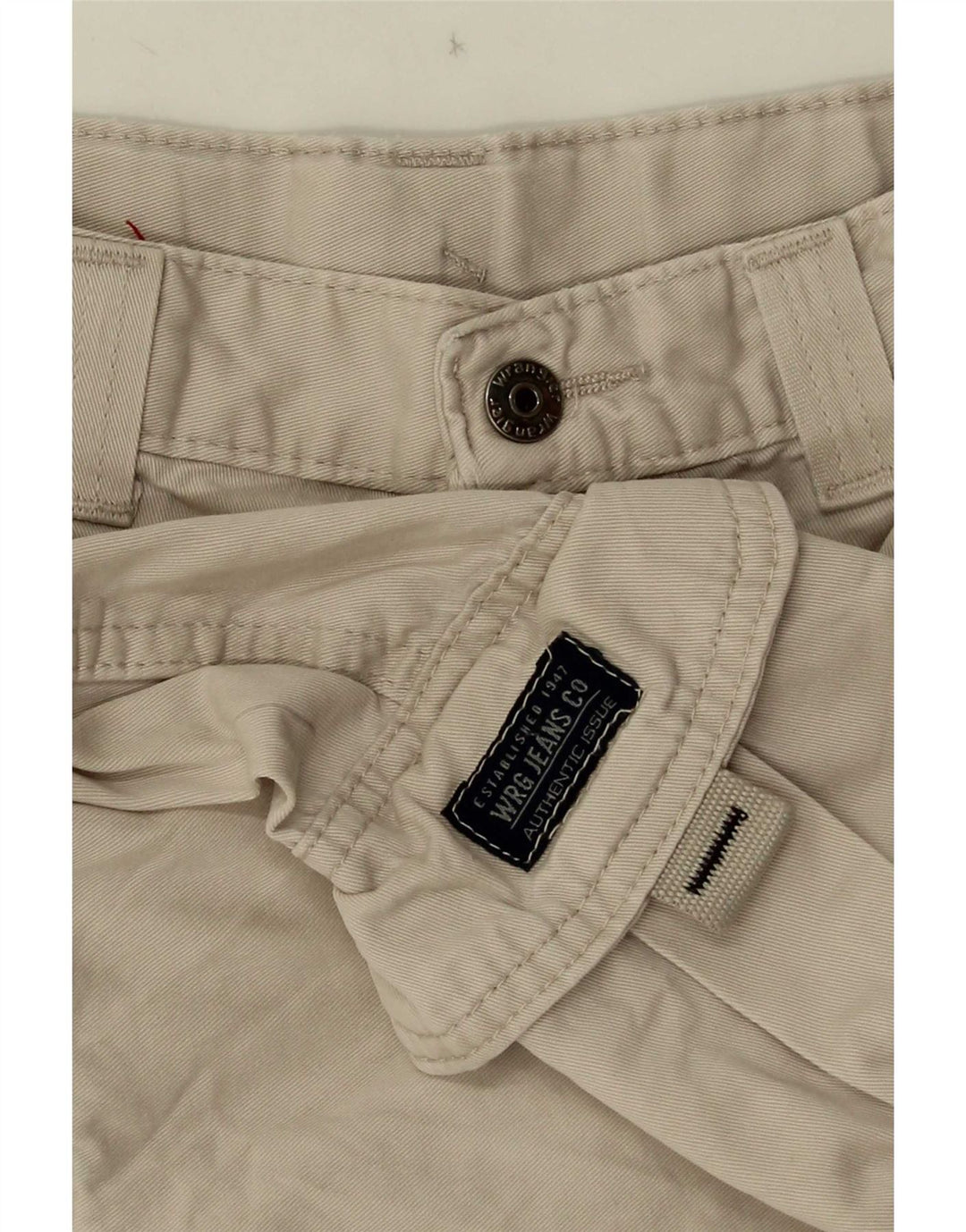 Wrangler Boys Cargo Shorts 11-12 år W24 Beige Bomuld